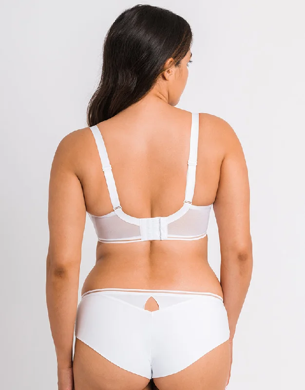 Curvy Kate Top Spot Short White