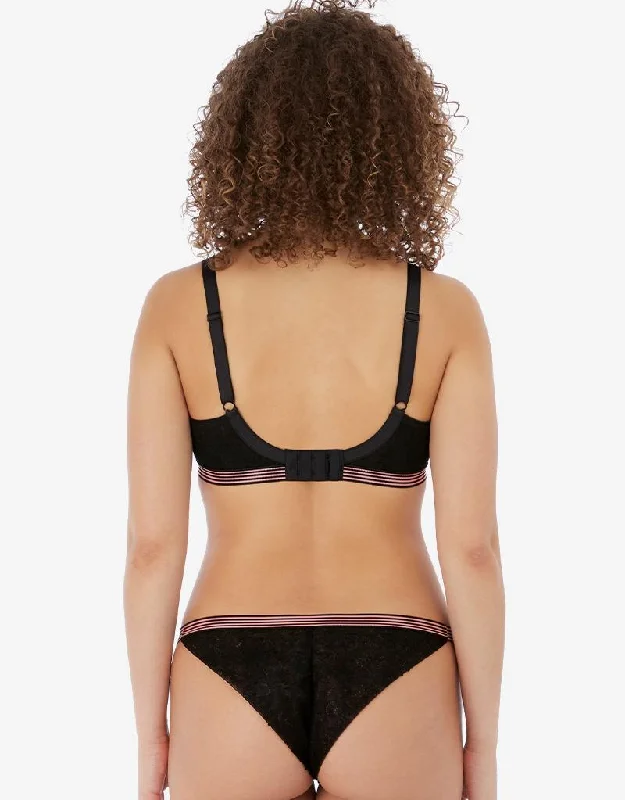 Freya Wild Brazilian Brief Black Rose