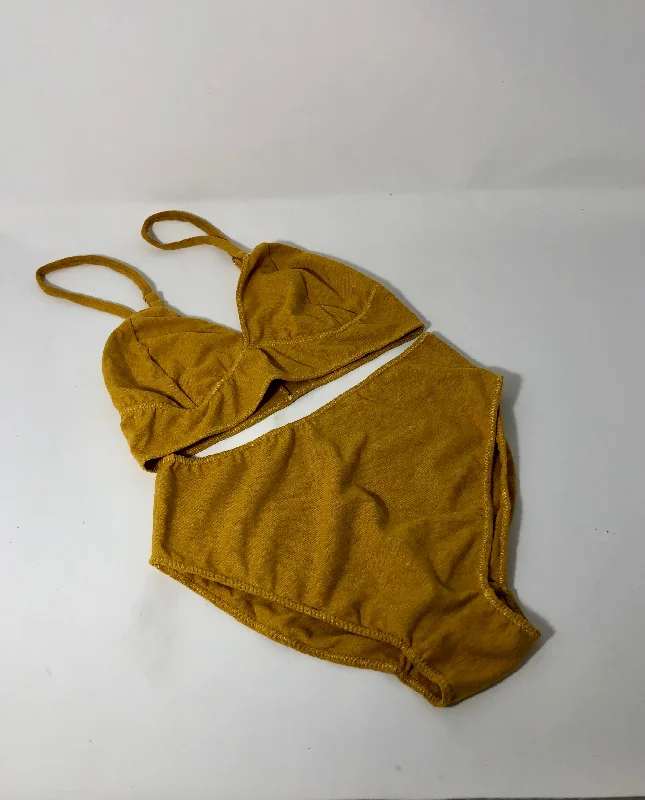 Liquid Sunshine hemp bra+ panty set