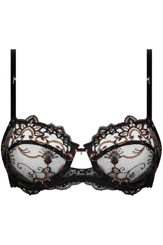 Fauve Amour Half Cup Bra