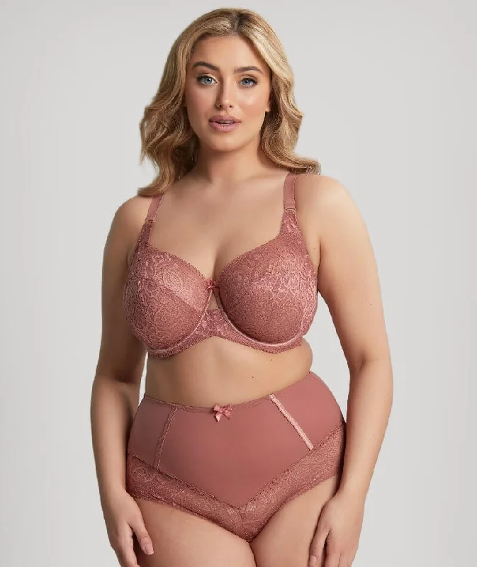 Sculptresse Estel High Waist Brief - Rose Gold