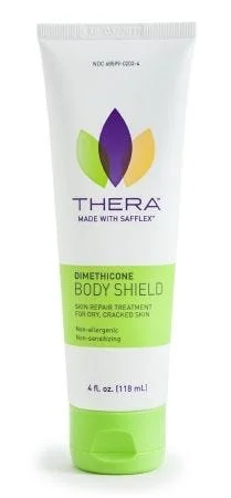 Thera Skin Protectant, Dimethicone, Body Shield, 4 oz. Tube, Scented Cream