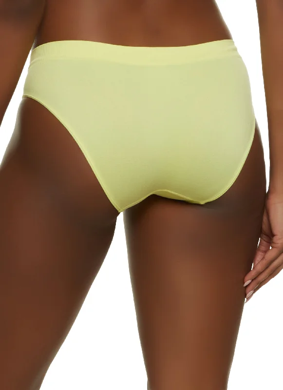 Ribbed Seamless Bikini Panty