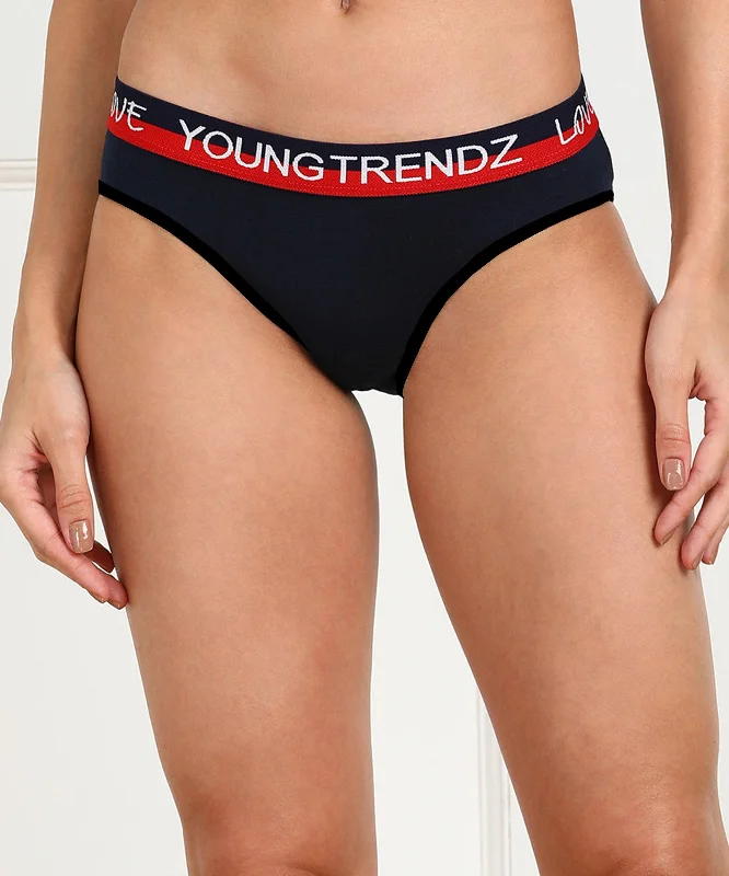 Young Trendz Girls Love Elastic Combo Hipster