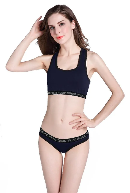 Young Trendz Womens YT Elastic Lingerie Set