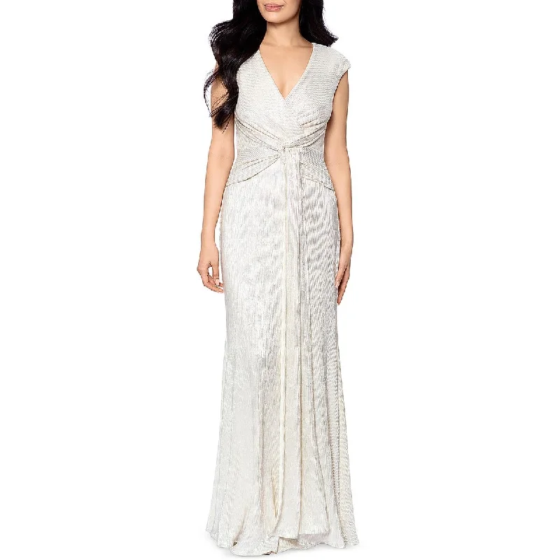 Aqua Womens Metallic Maxi Evening Dress Tunics Favorite customer