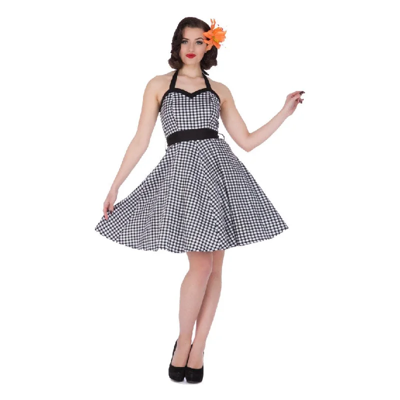 DOLLY & DOTTY | BLACK & WHITE POLKA ANITA DRESS