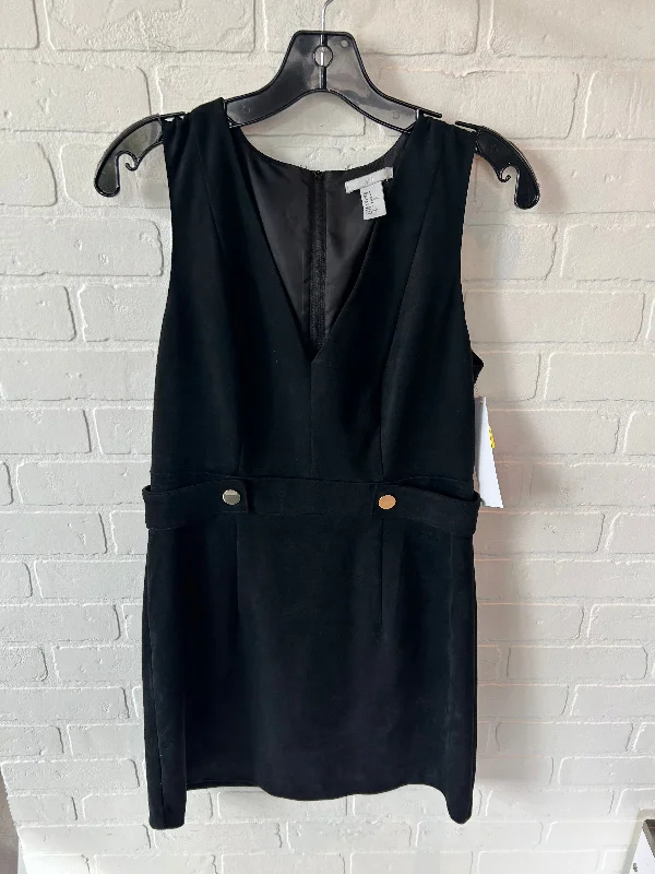 Dress Casual Short By H&m In Black, Size: M