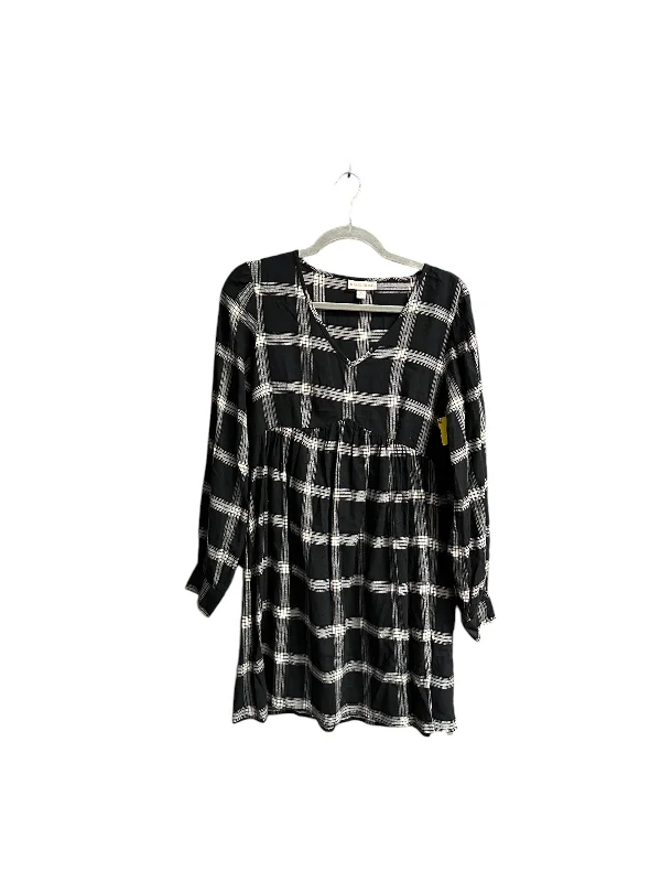 Dress Casual Short By Knox Rose In Plaid Pattern, Size: Xs