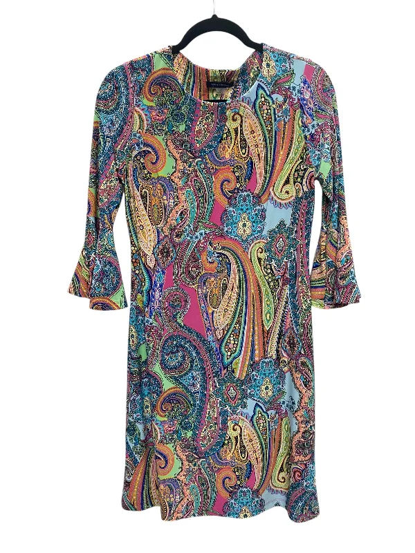 Dress Casual Short By Tommy Hilfiger In Paisley Print, Size: S