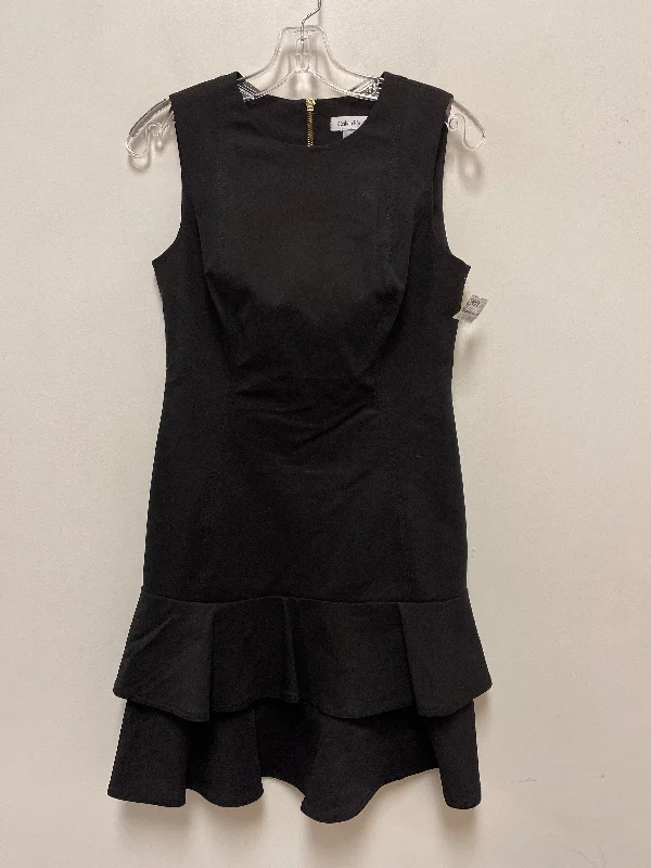 Dress Work By Calvin Klein In Black, Size: S