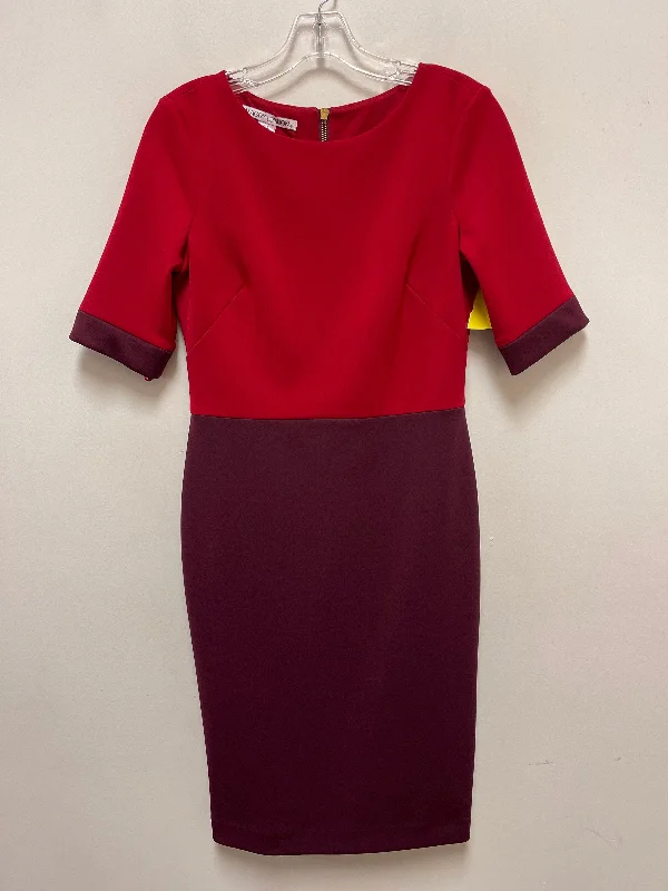 Dress Work By Maggy London In Red, Size: S