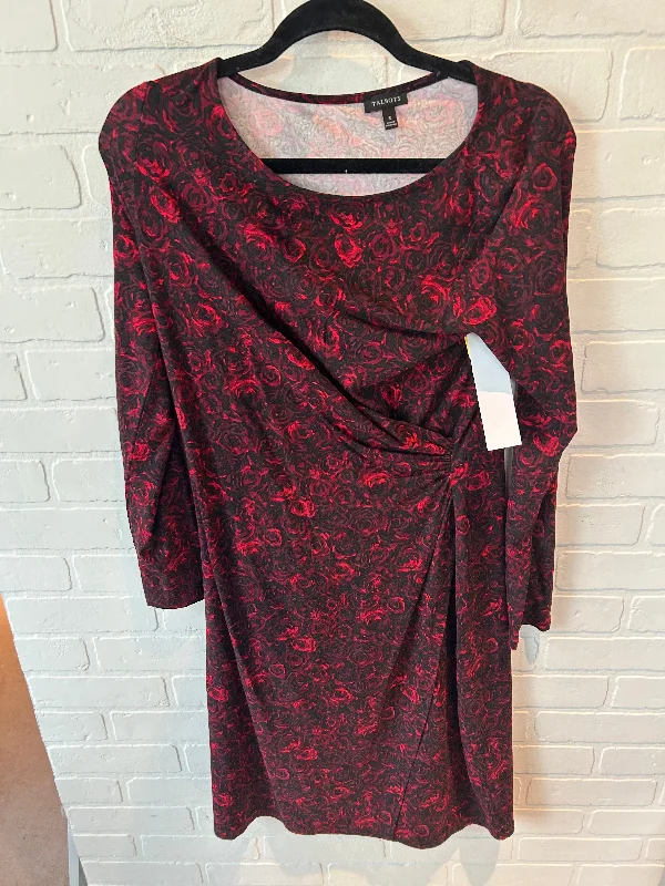 Dress Work By Talbots In Black & Red, Size: S