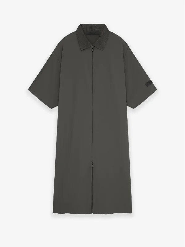 Womens Fullzip Polo Dress