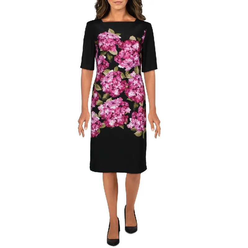 Gabby Skye Womens Floral Mini Cocktail and Party Dress Tunics Exclusive limited