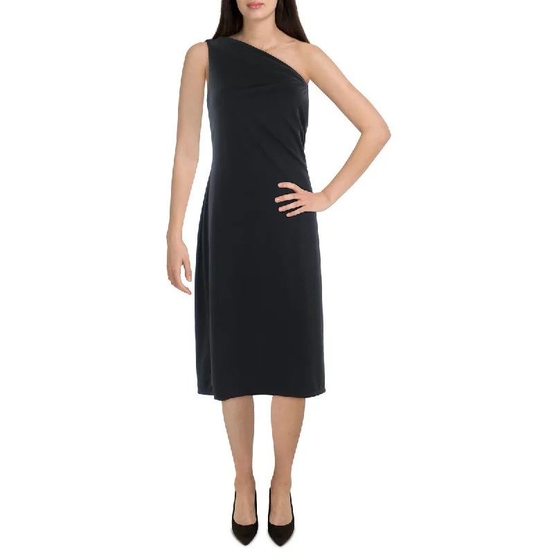 Lauren Ralph Lauren Womens Solid Short Cocktail and Party Dress Tunics Fashionable trendy