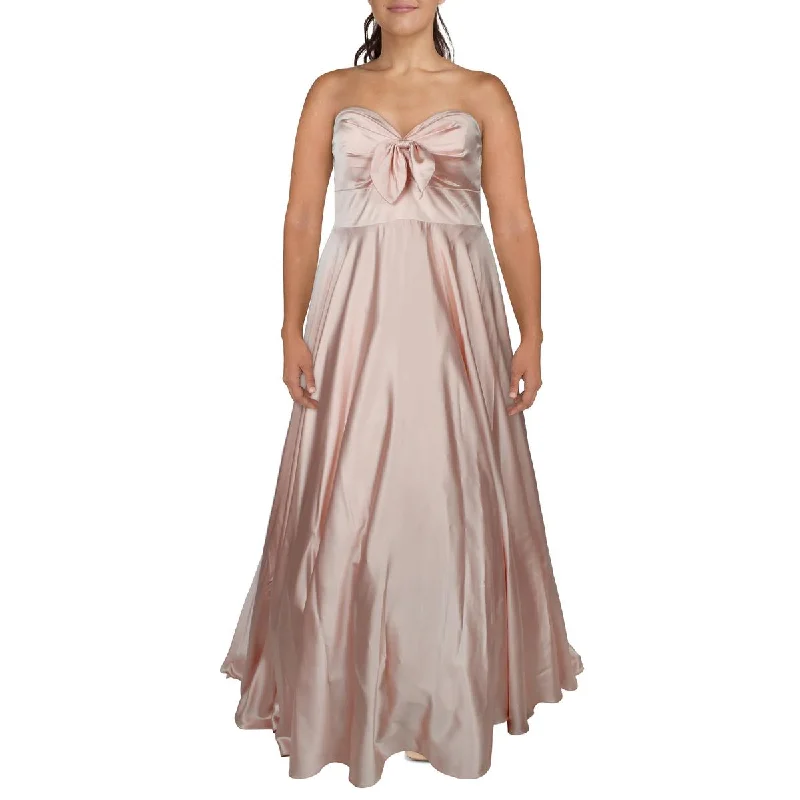 Mac Duggal Womens Satin Evening Dress Tunics Occasion special