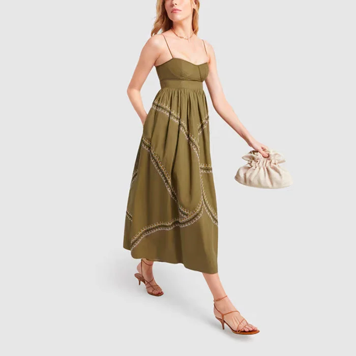 Mariza Dress - Olive