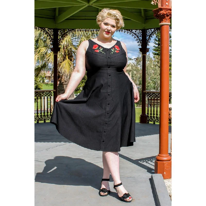 The Rosie Black Dress