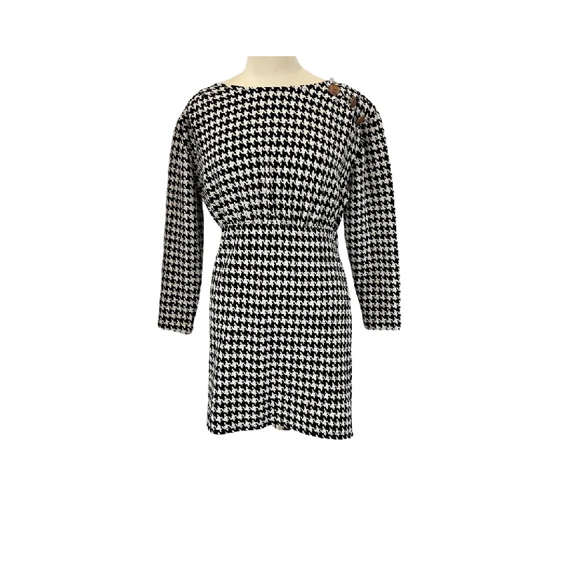 Primark Houndstooth Knit Dress | Gently Used |