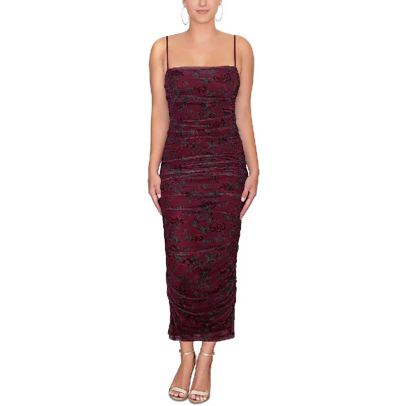 Rachel Rachel Roy Womens Helena Floral Long Cocktail and Party Dress Tunics Bestseller popular