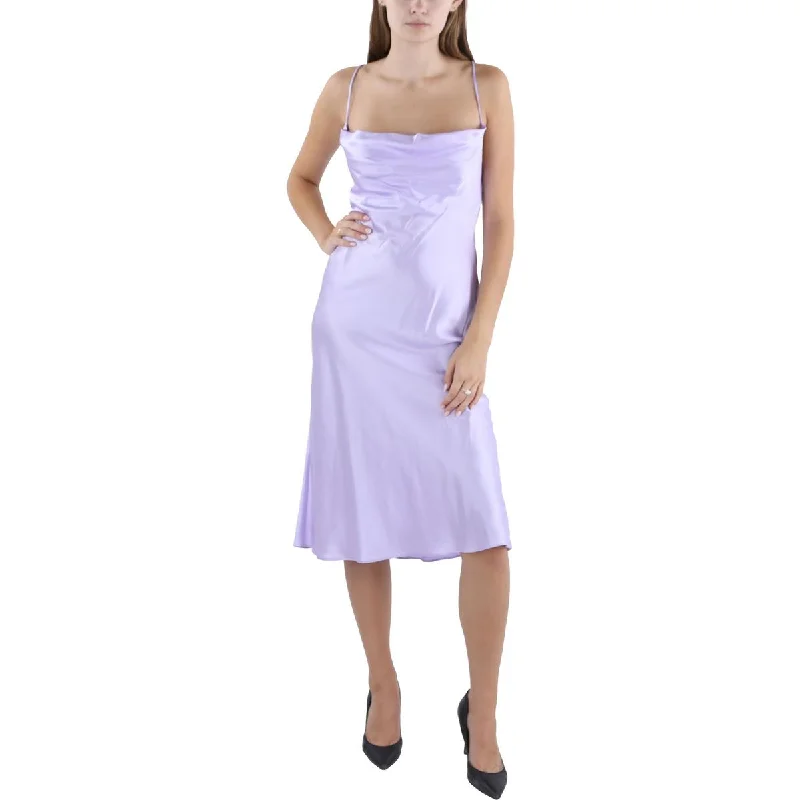 Undra Celeste New York Womens Shimmer Mini Cocktail And Party Dress A-Line Day Work