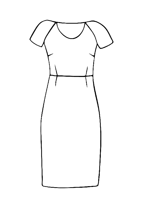 Vera Dress in Pink Shalimar