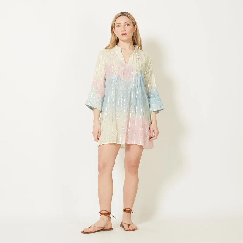 Wholesale fantasy silver thread woven dress