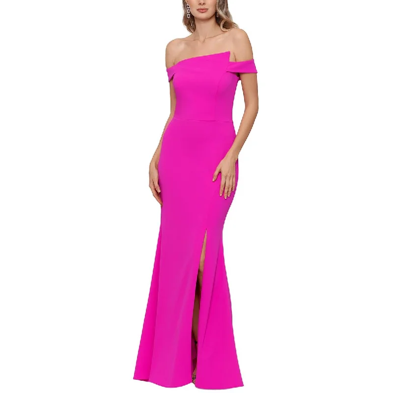 Xscape Womens Petites Asymmetric  Evening Dress Tunics Vintage classic