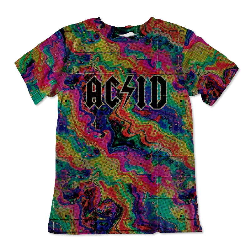 Acid Melt All Over Print Unisex Tee