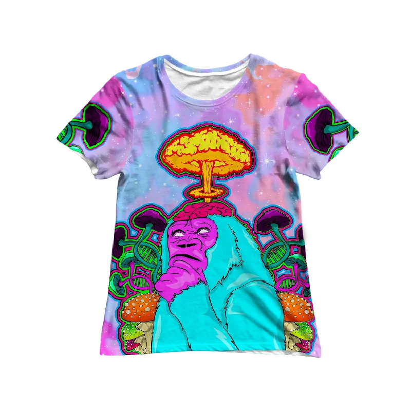 Awakened Ape All Over Print Women's Tee