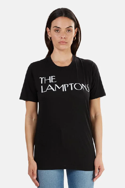 Lamptons Crewneck Tee Black