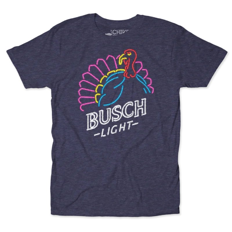 Busch Light Neon Turkey Unisex Tee