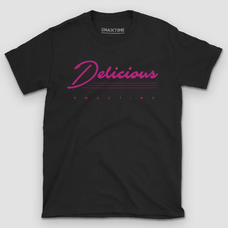 "Delicious" 80s Retrowave Graphic T-Shirt