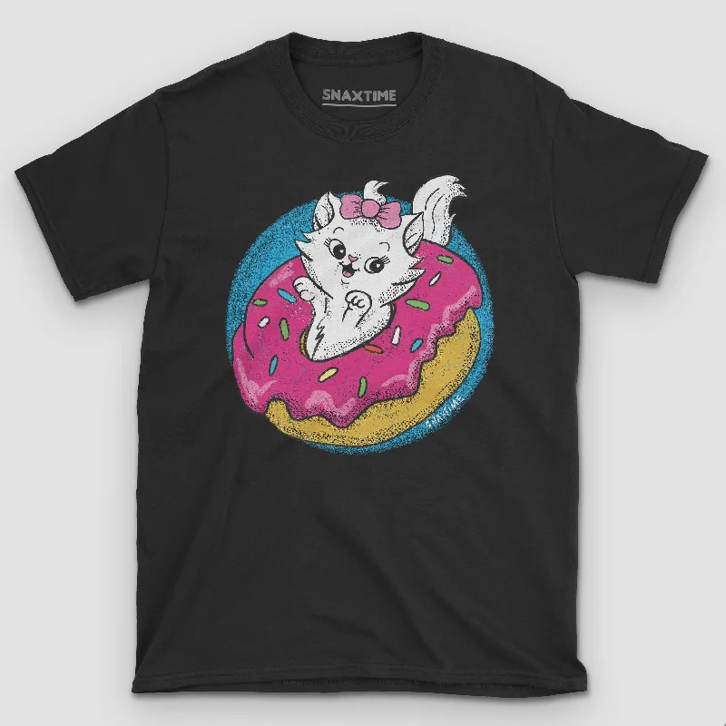 Donut Kitty Graphic T-Shirt