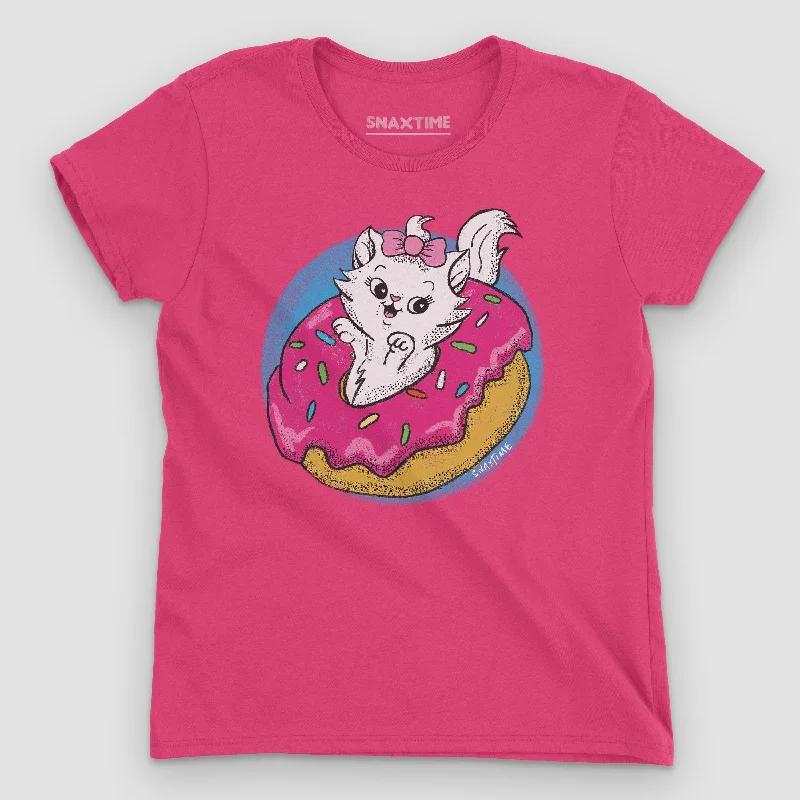 Donut Kitty Women's Graphic T-Shirt