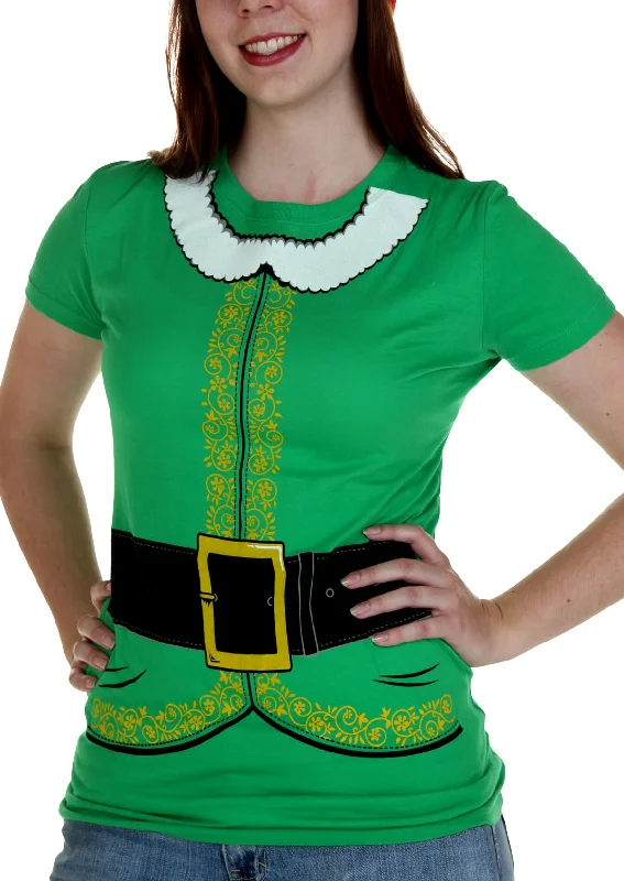 Elf Tuxedo Costume Girl's T-Shirt Faux Fur Fabric Real Fur Fabric Shearling Fabric