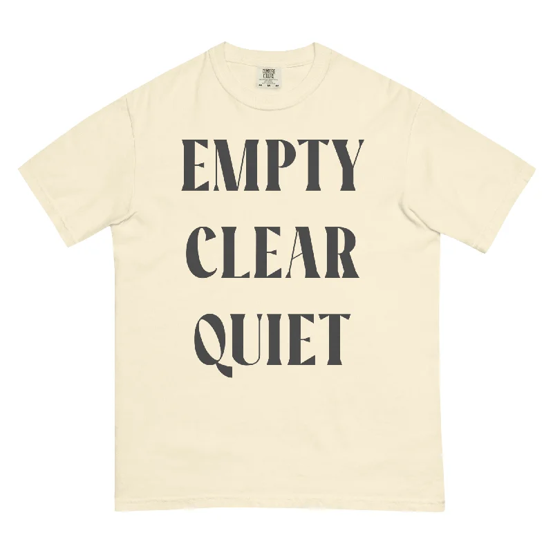 Empty • Clear • Quiet Premium Graphic Tee