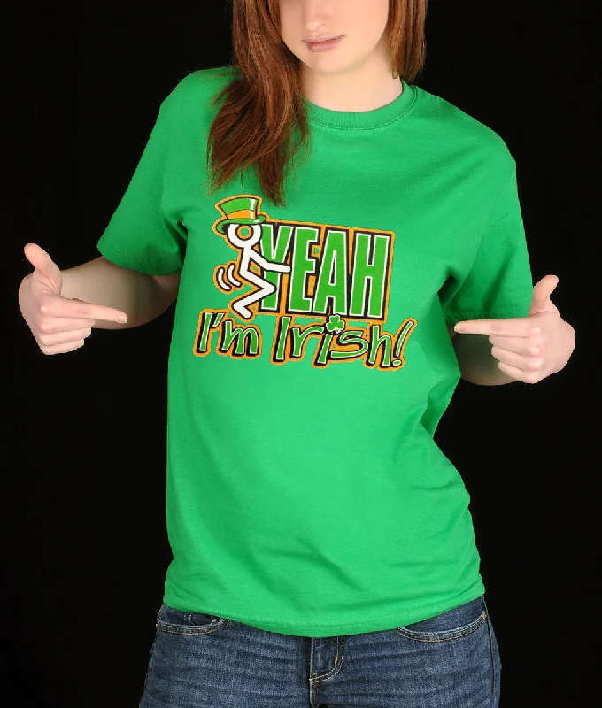 F*ck Yeah I'm Irish Girl's T-Shirt Elegant Classic Vintage