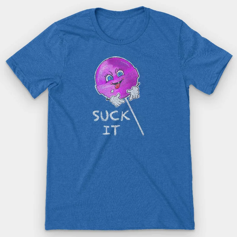 Suck It Graphic T-Shirt Anti-Pilling Machine Wash Handmade
