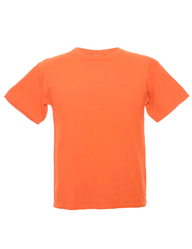 Gildan Plain T-shirt - L Anti-Shrink Durable Soft