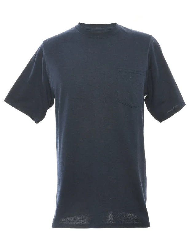 Gildan Plain T-shirt - M Terry Blend Velvet Blend Canvas Blend