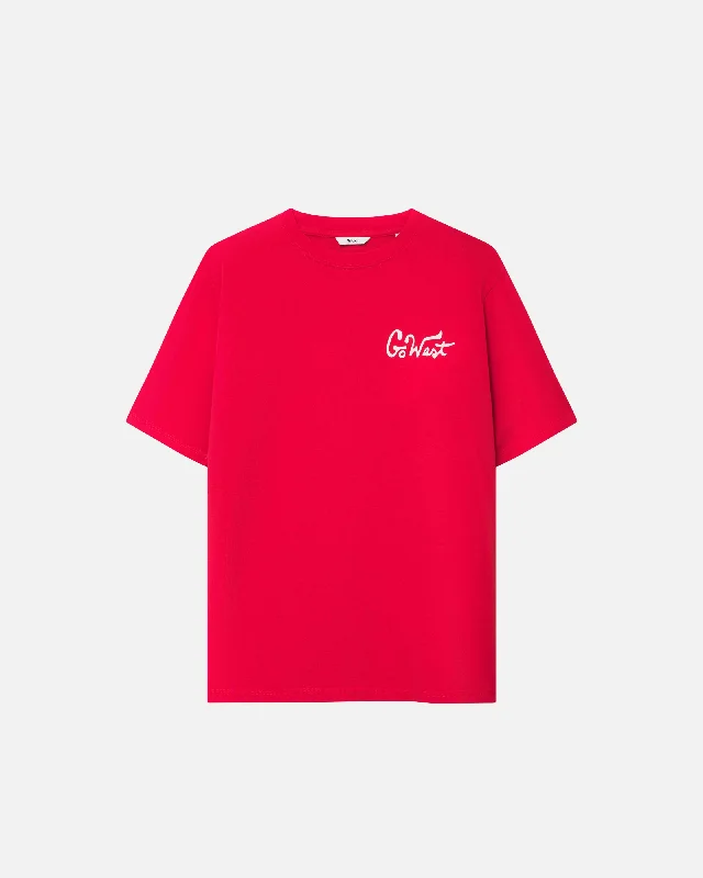 Go West Tee Front Pockets Side Pockets Patch Pockets