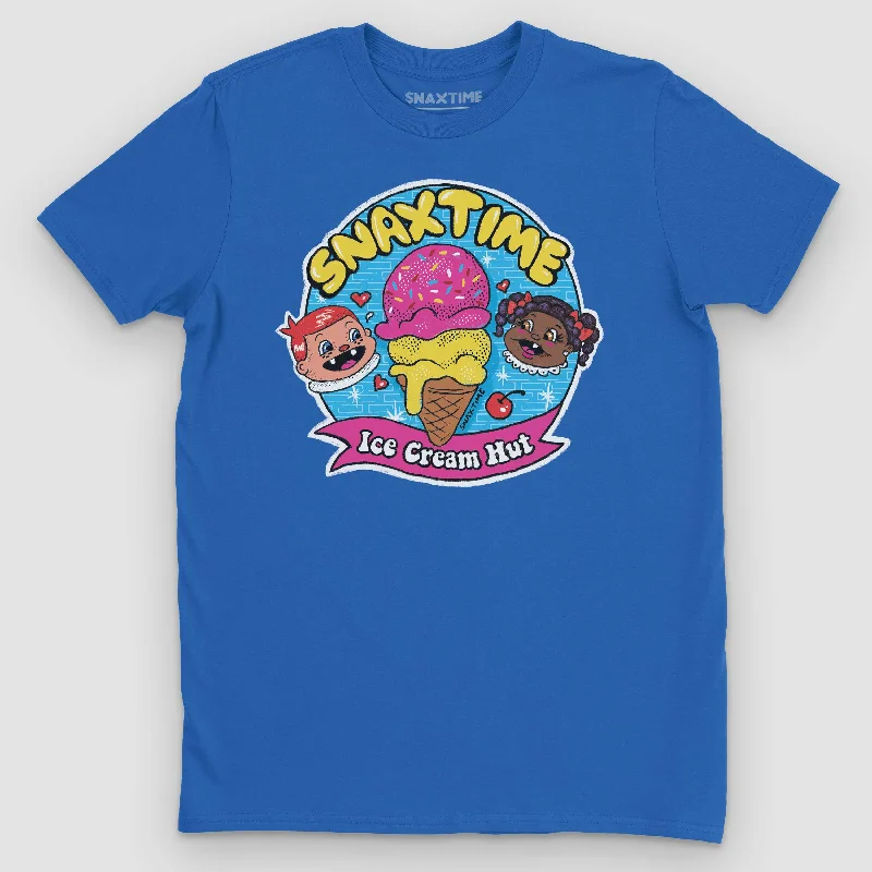 Snaxtime Ice Cream Hut Graphic T-Shirt