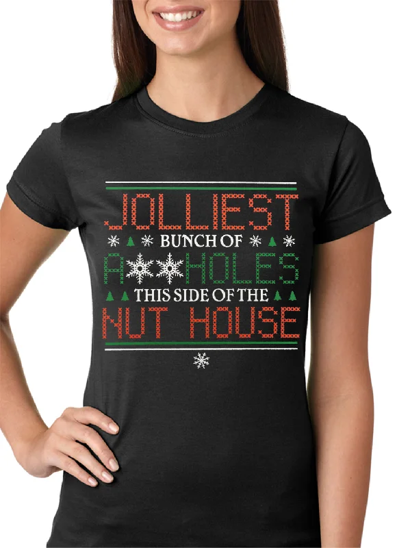 Jolliest A**holes Girls T-shirt Welt Pockets Slit Pockets