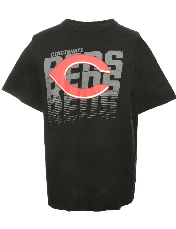 MLB Cincinnati Sports T-shirt - M Elasticated Padded Insulated