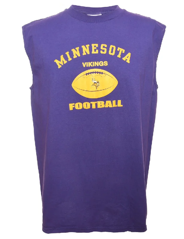 NFL Vikings Sports T-shirt - L Layered Multi-layer Single Layer