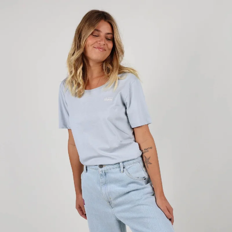 Oxbow Tartas Ladies Tee Mesh Blend Leather Blend Suede Blend