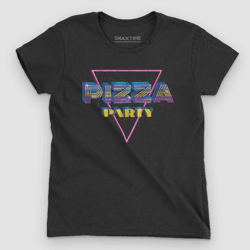 Pizza Party Women's Graphic T-Shirt