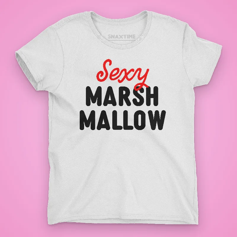 Sexy Marshmallow Halloween Costume Women's Graphic T-Shirt